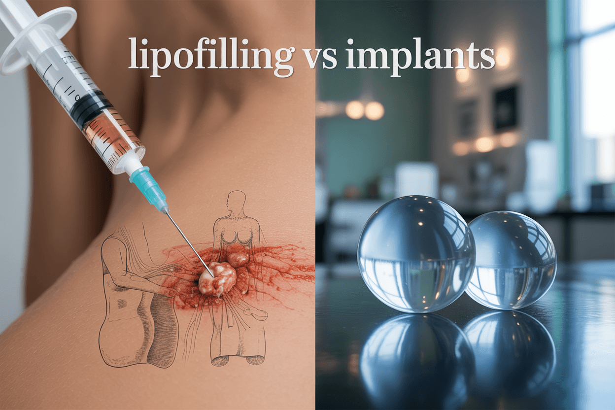Lipofilling versus Implantaten: Een Vergelijking Lipofilling versus Implantaten: Een Vergelijking